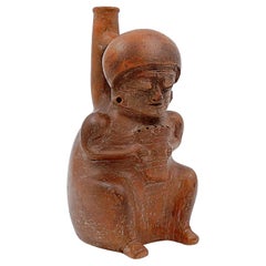 Terracotta Whistling Vase - Chorrera culture - Ecuador