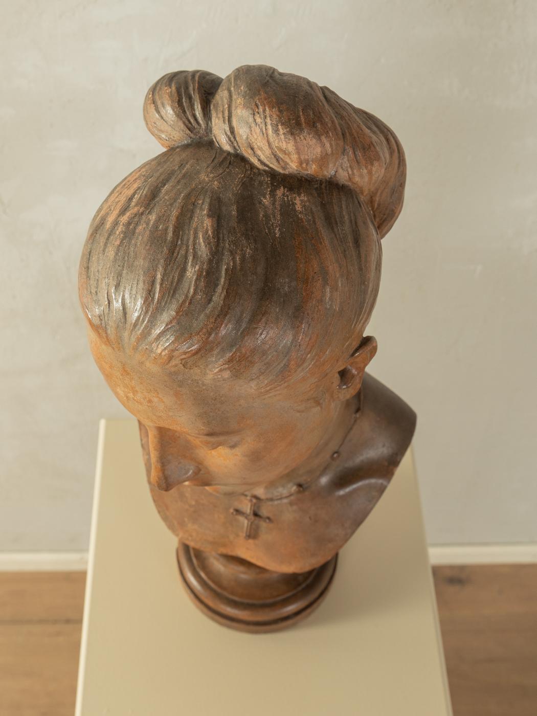 Busto di terracotta 