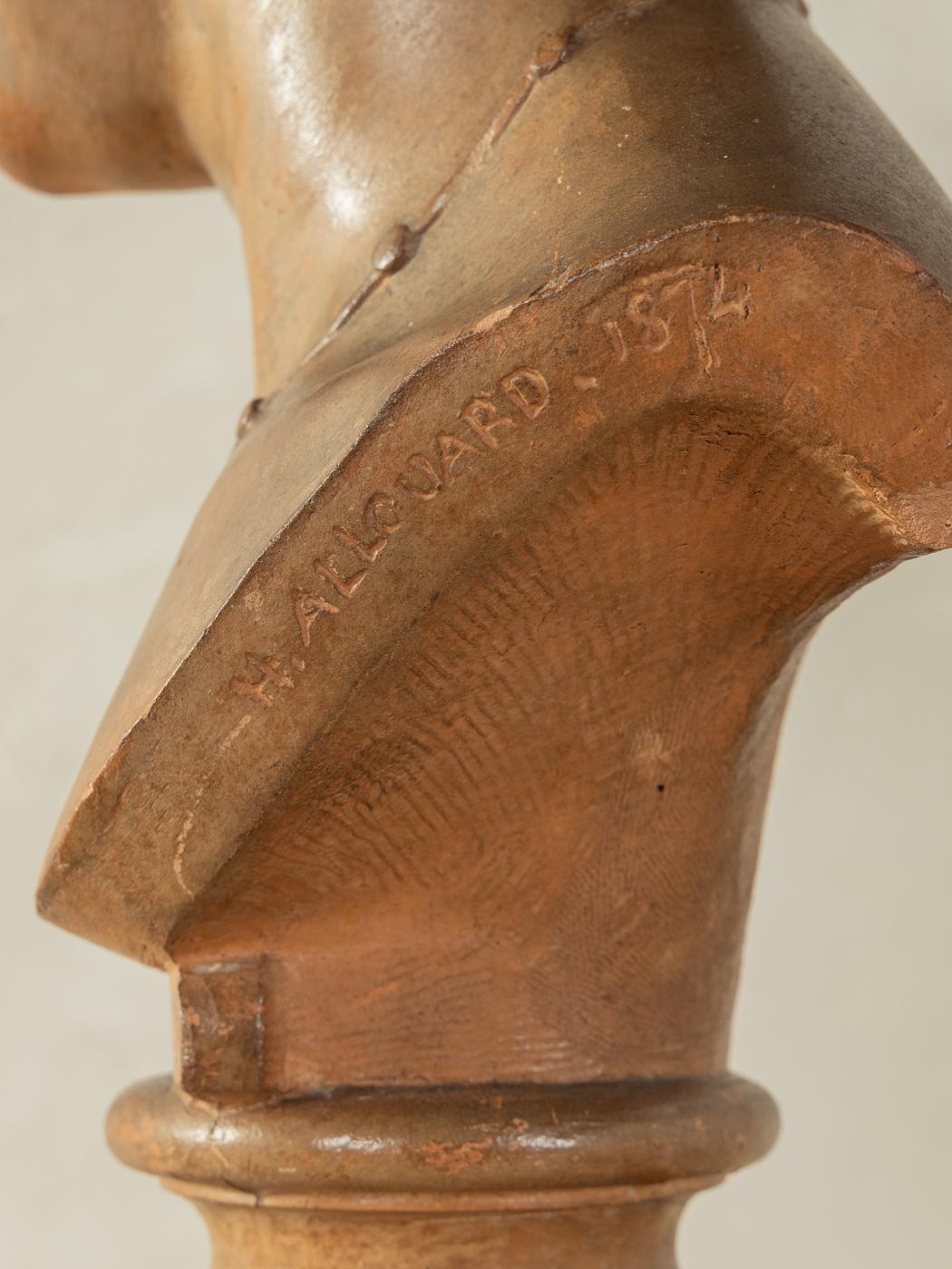 Busto di terracotta 