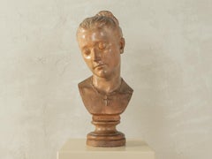 Busto di terracotta "Candeur", Henri Émile Henry Allouard