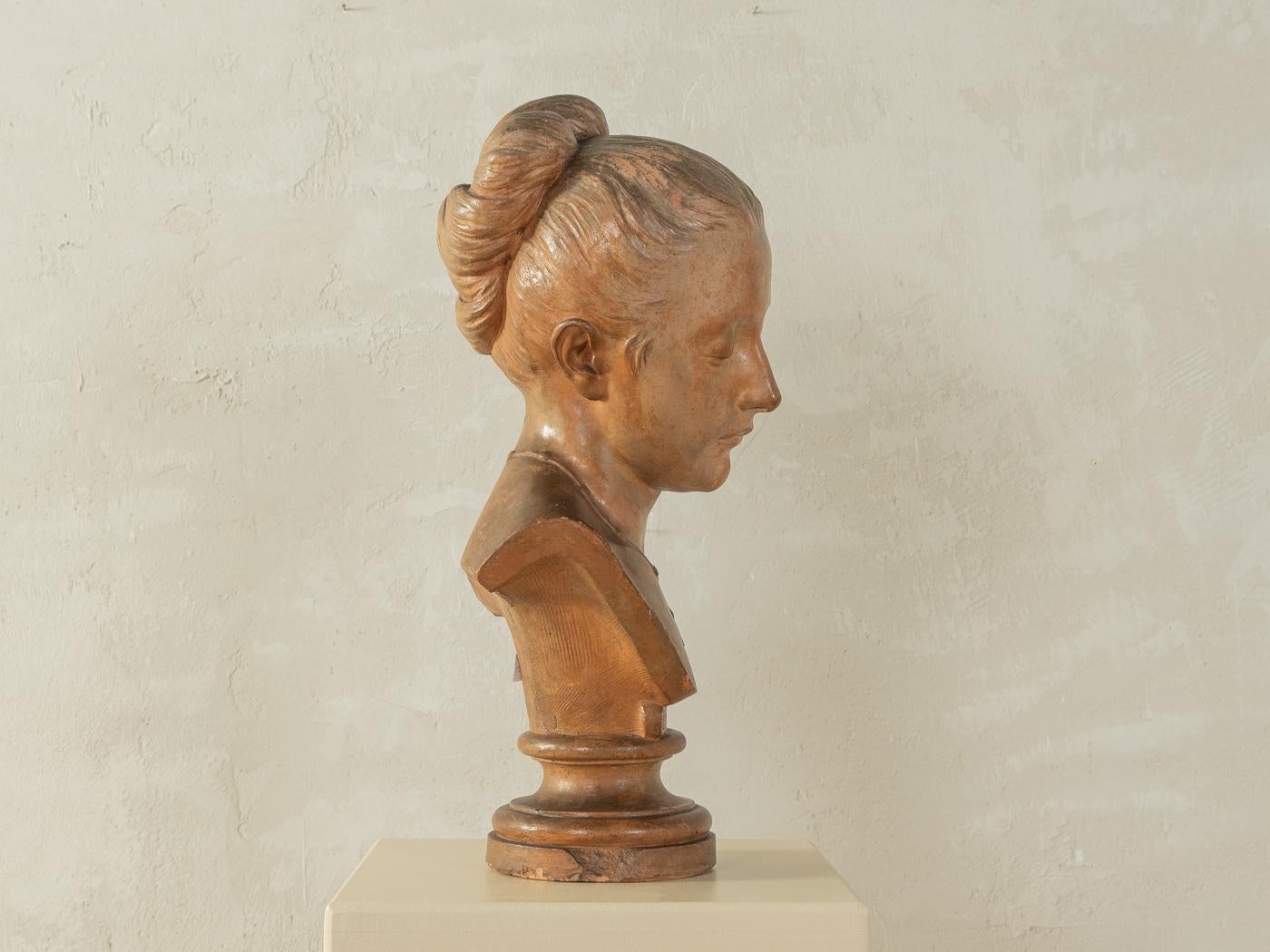 Busto di terracotta 
