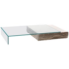 Terraliquida Low Table, by Claudio Silvestrin for Glas Italia in Stock