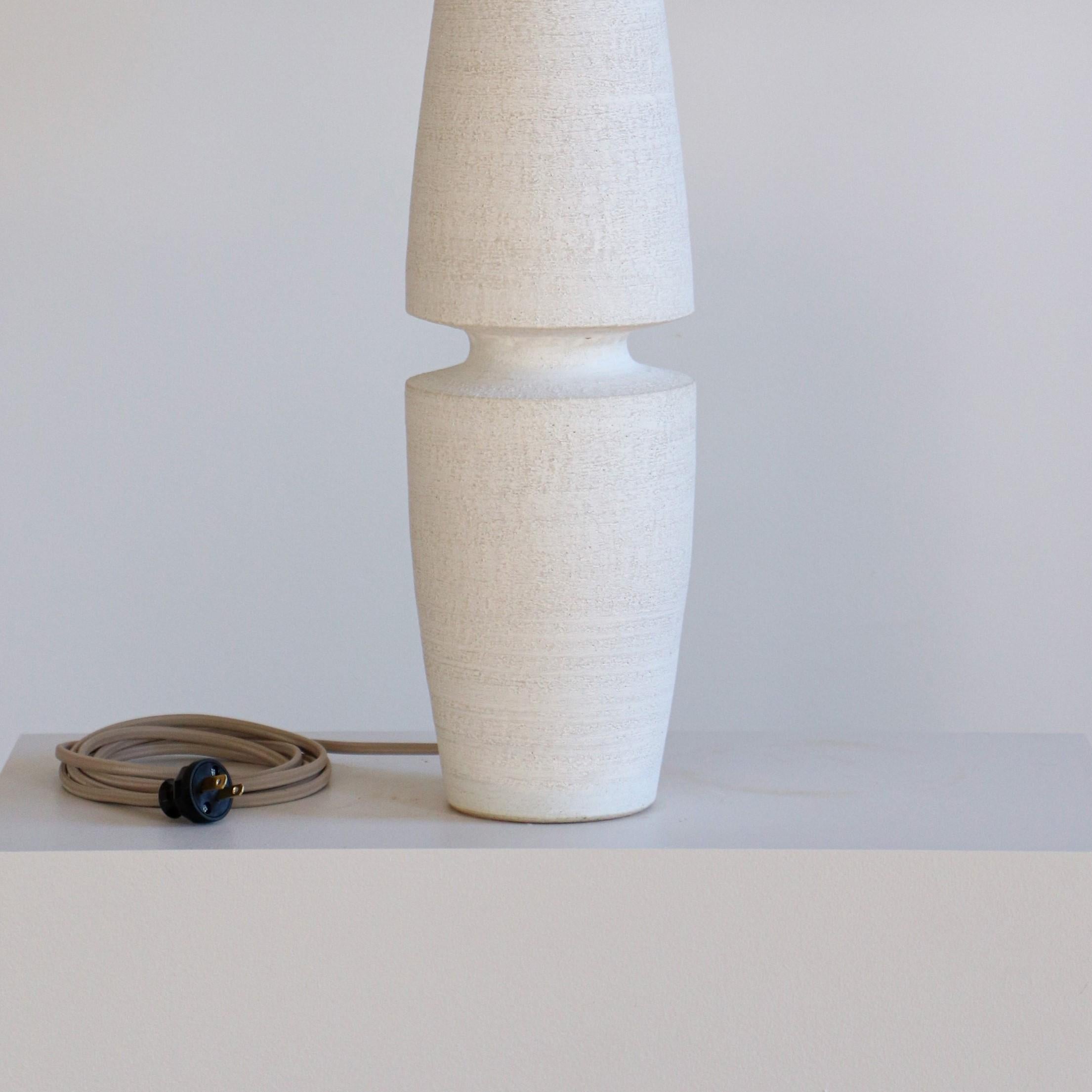 American Terrasig Serena Table Lamp by  Danny Kaplan Studio For Sale