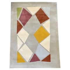 Vintage "Terrasse" Hand Tufted Rug by Tisca Switzerland 1990s