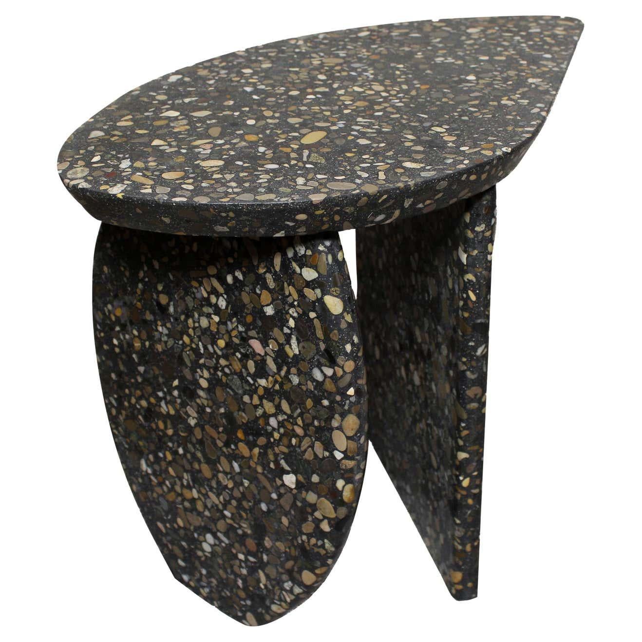 Moderne Table basse Terrazo Pierre de Plumbum en vente