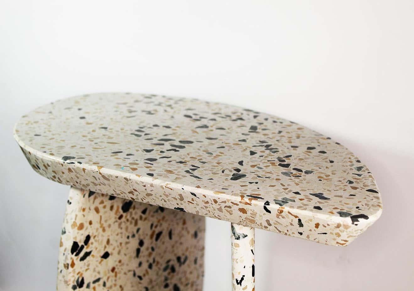 XXIe siècle et contemporain Table basse Terrazo Pierre de Plumbum en vente