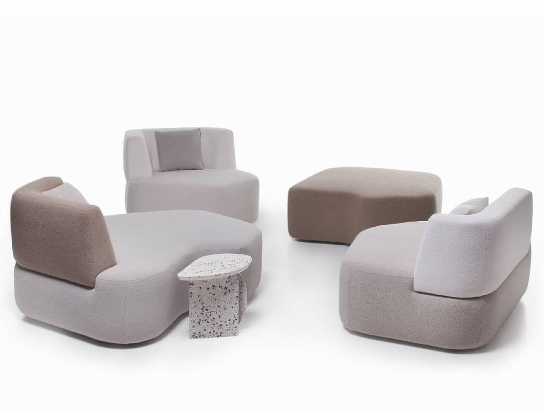 Table basse Terrazo Pierre de Plumbum en vente 1
