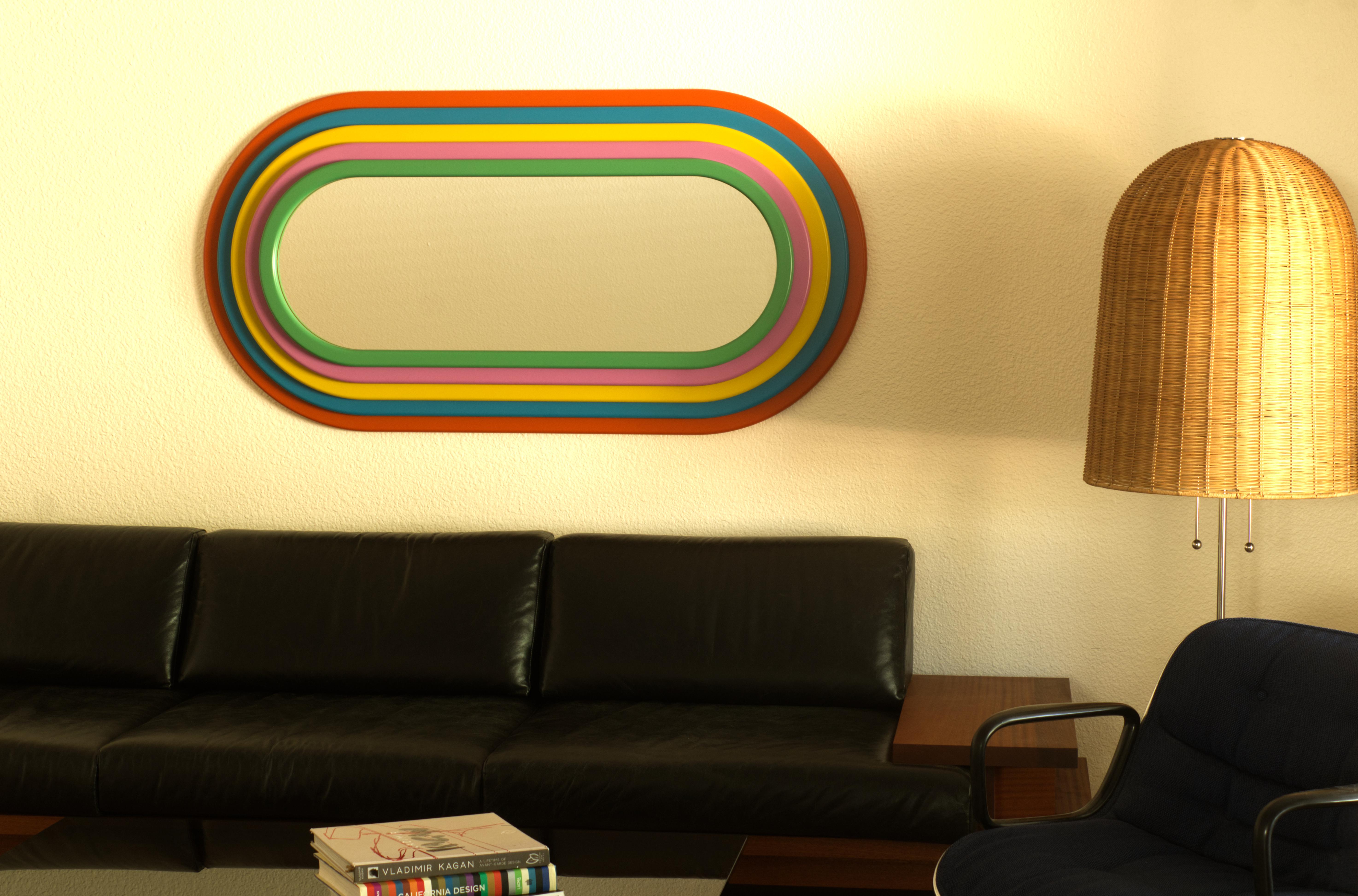 Sofá Terraza de Greg Palombo. Estructura de madera maciza con tapicería totalmente de cuero en venta 7