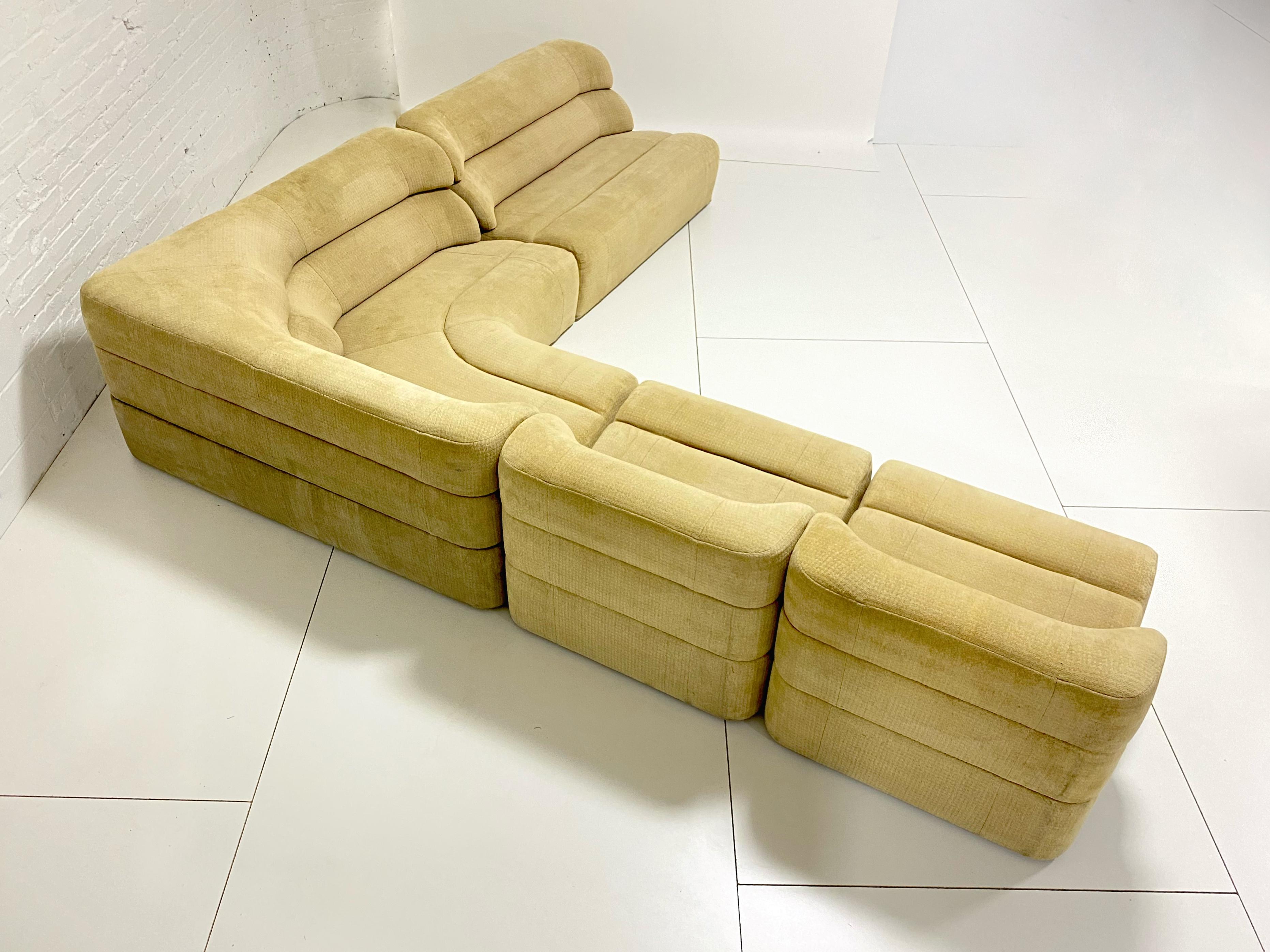 Swiss Terrazza Modular Sofa by Artima, Switzerland, 1970