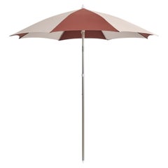 Terrazza Parasol by HAY, Off-White and Burgundy, UV-Safe Fabric, 2026