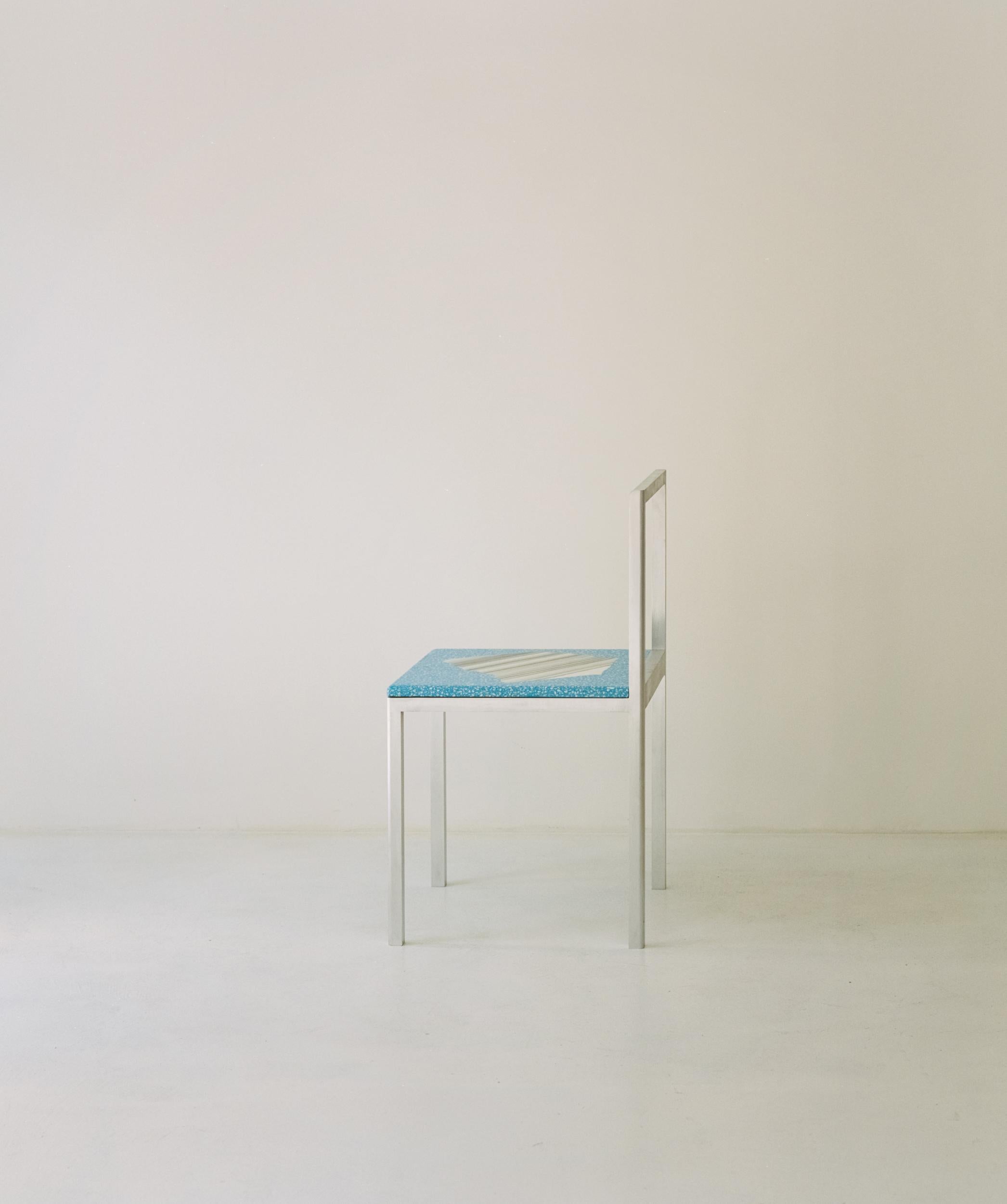 Modern Terrazzo Chair by Stefan Scholten For Sale