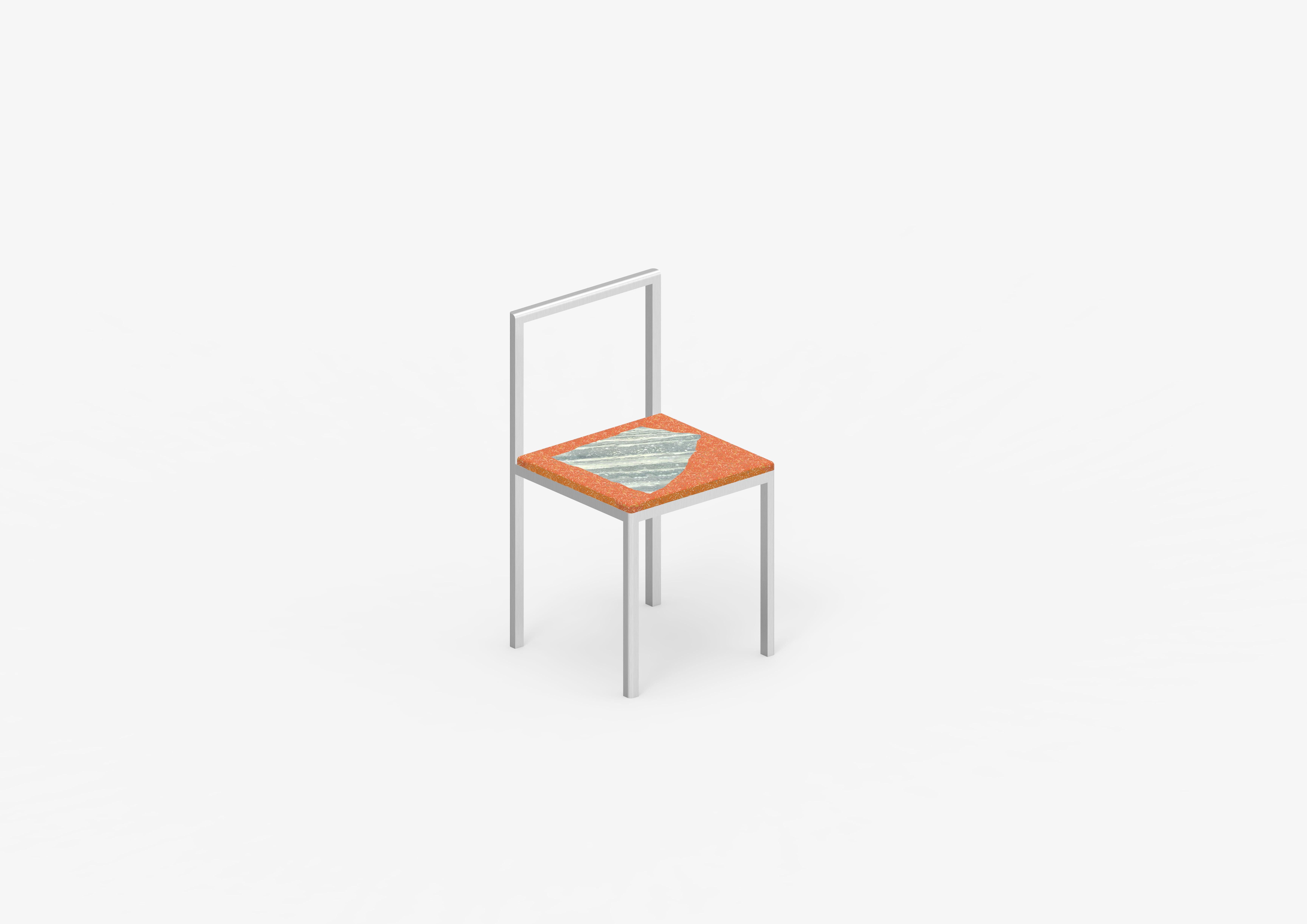 Dutch Terrazzo Chair by Stefan Scholten For Sale
