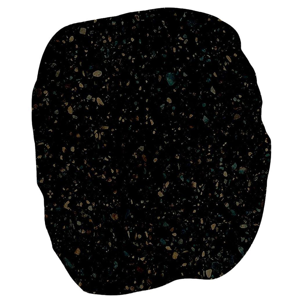 Terrazzo De Noir Deja Vu Edit Rug by Atelier Bowy C.D. For Sale