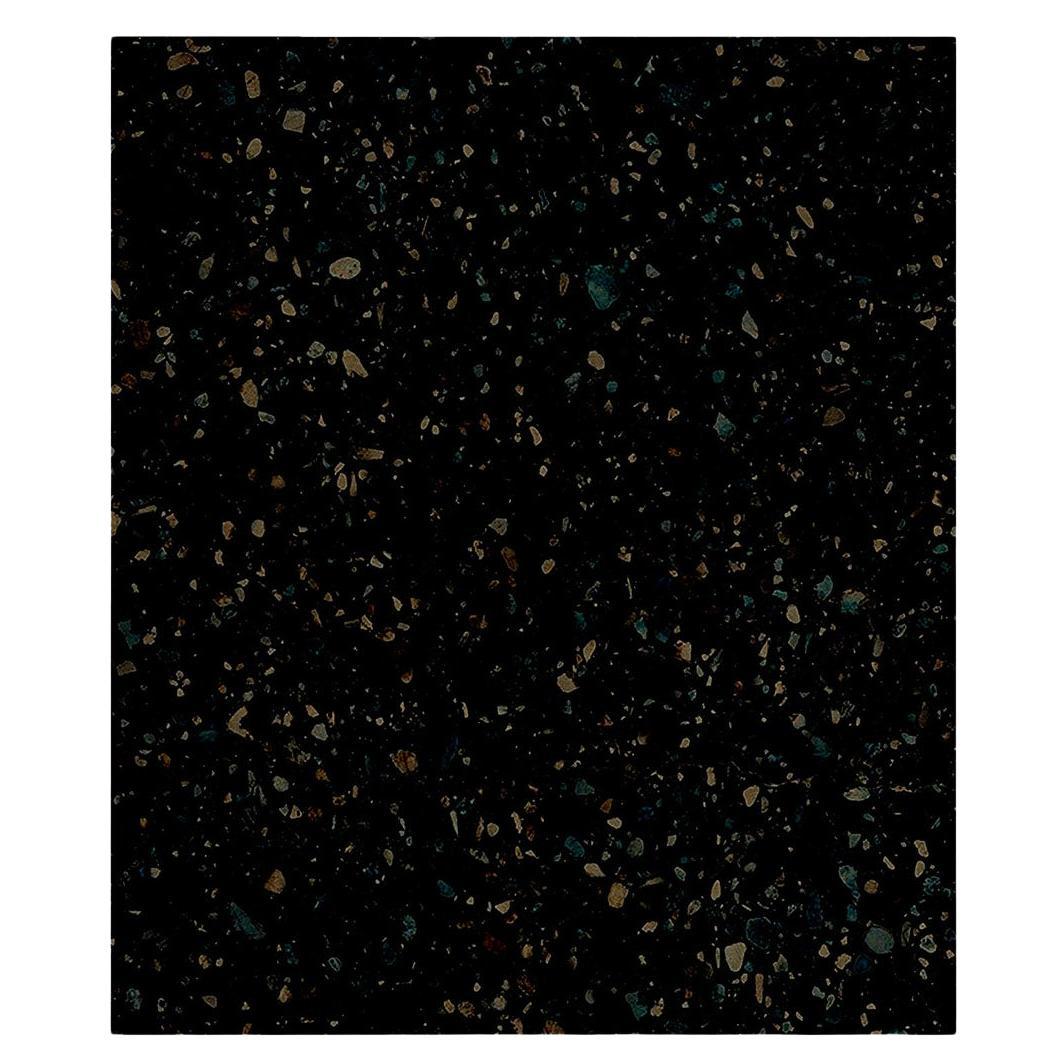 Terrazzo De Noir Rug by Atelier Bowy C.D. For Sale