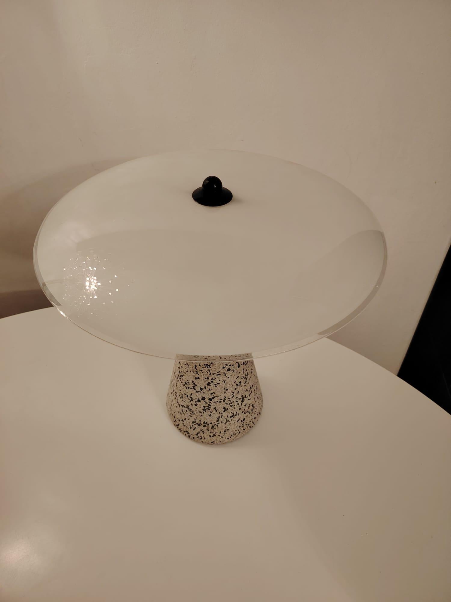 Postmoderne Lampe à poser Terrazzo EON par Ikea, Suède en vente
