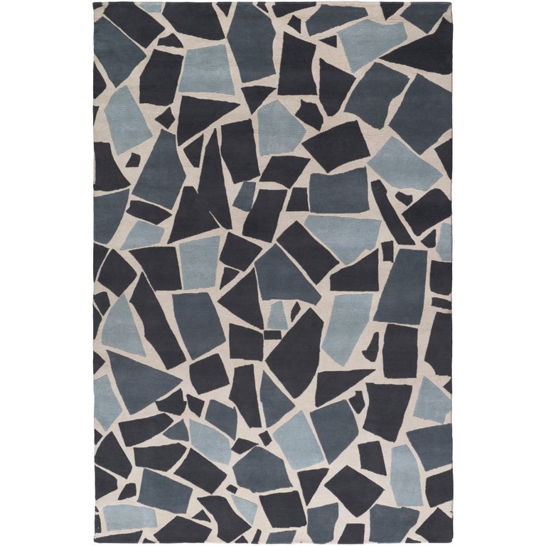 Terrazo Rug Terrazzo Hand-Knotted 10x8 Rug in Wool by The Rug Company For Sale at ...