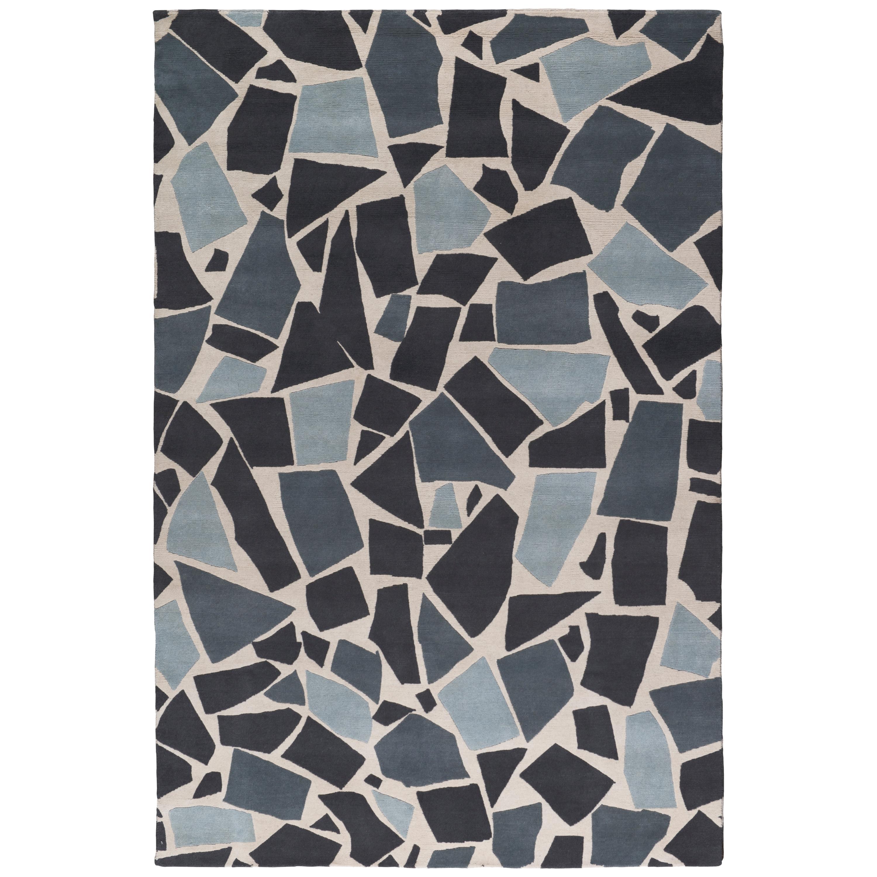 Terrazzo Hand-Knotted Area Rug in Wool by The Rug Company