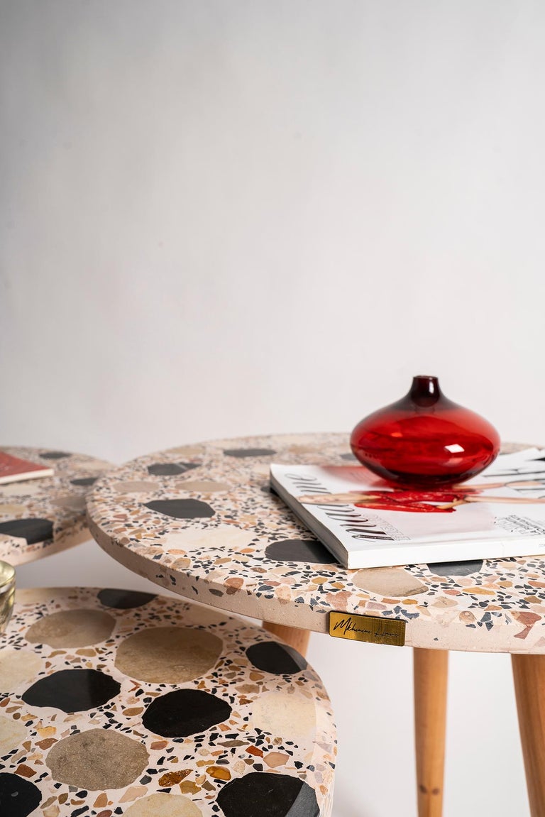Terrazzo Nesting Tables Camilia For Sale at 1stDibs