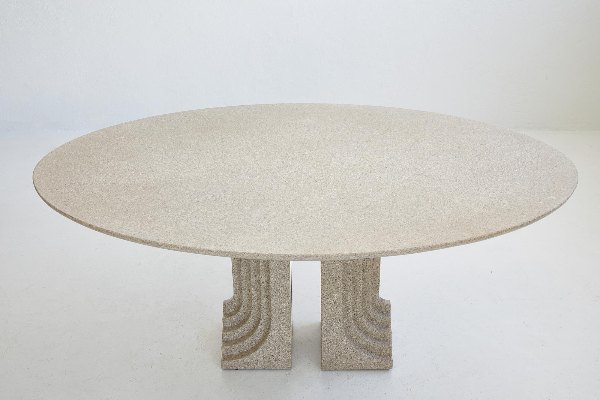 terrazzo dining table
