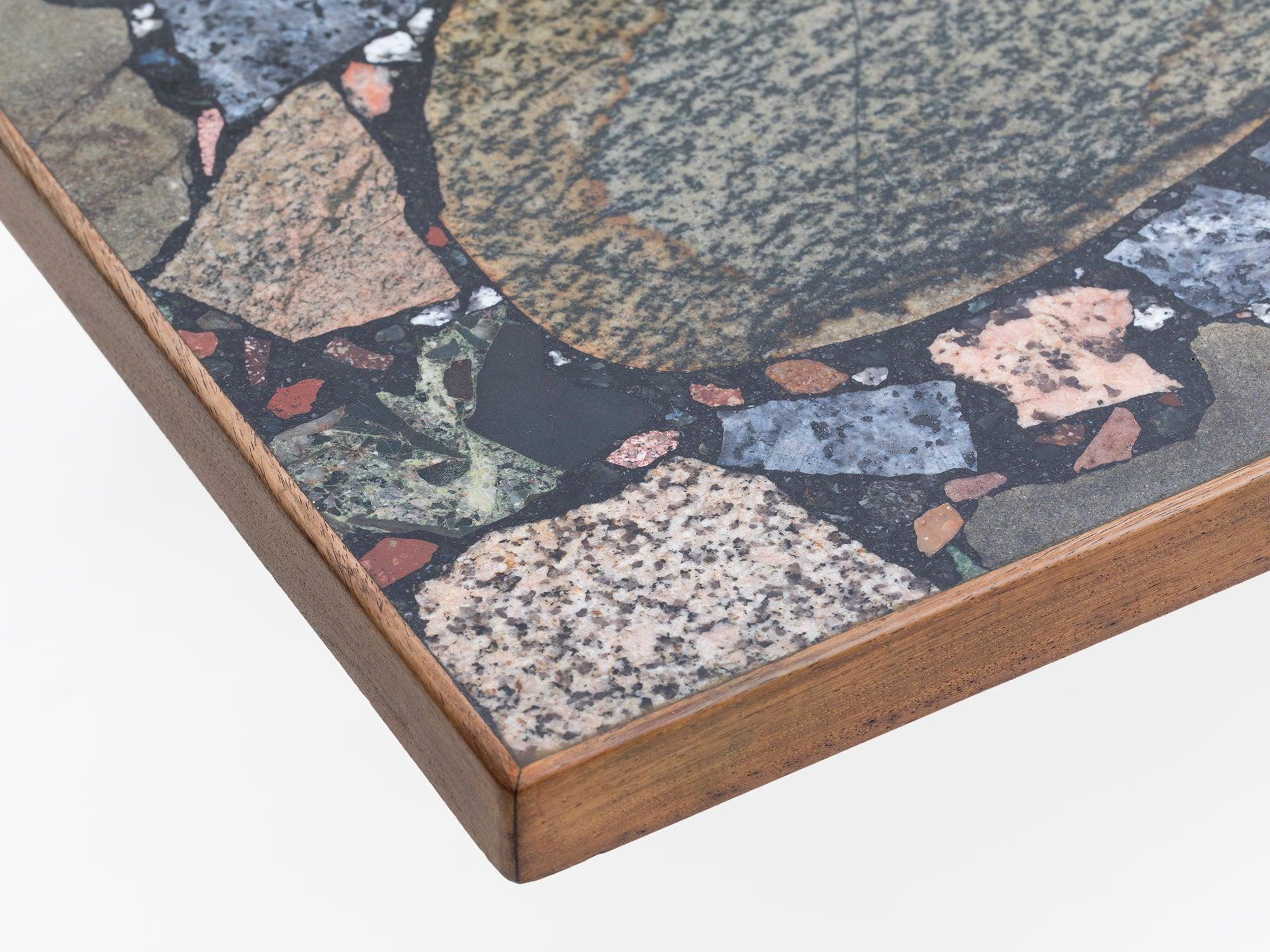 Terrazzo Table by Erling Viksjø In Excellent Condition In Brooklyn, NY