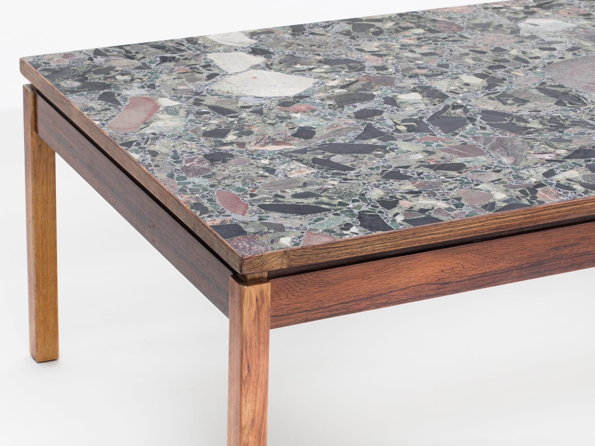 Terrazzo Table by Erling Viksjø In Good Condition In Brooklyn, NY