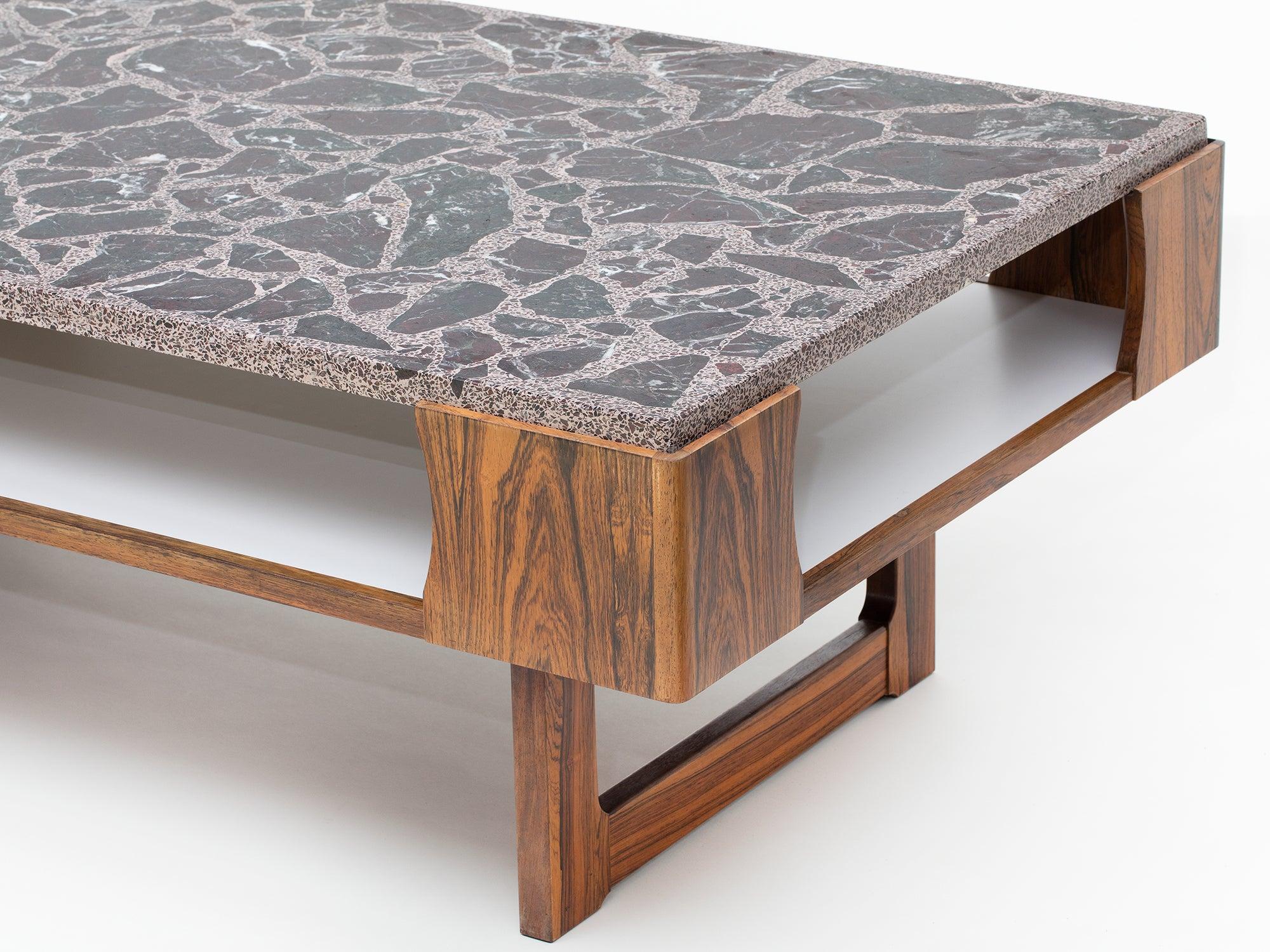 Terrazzo Table by Erling Viksjø In Good Condition In Brooklyn, NY
