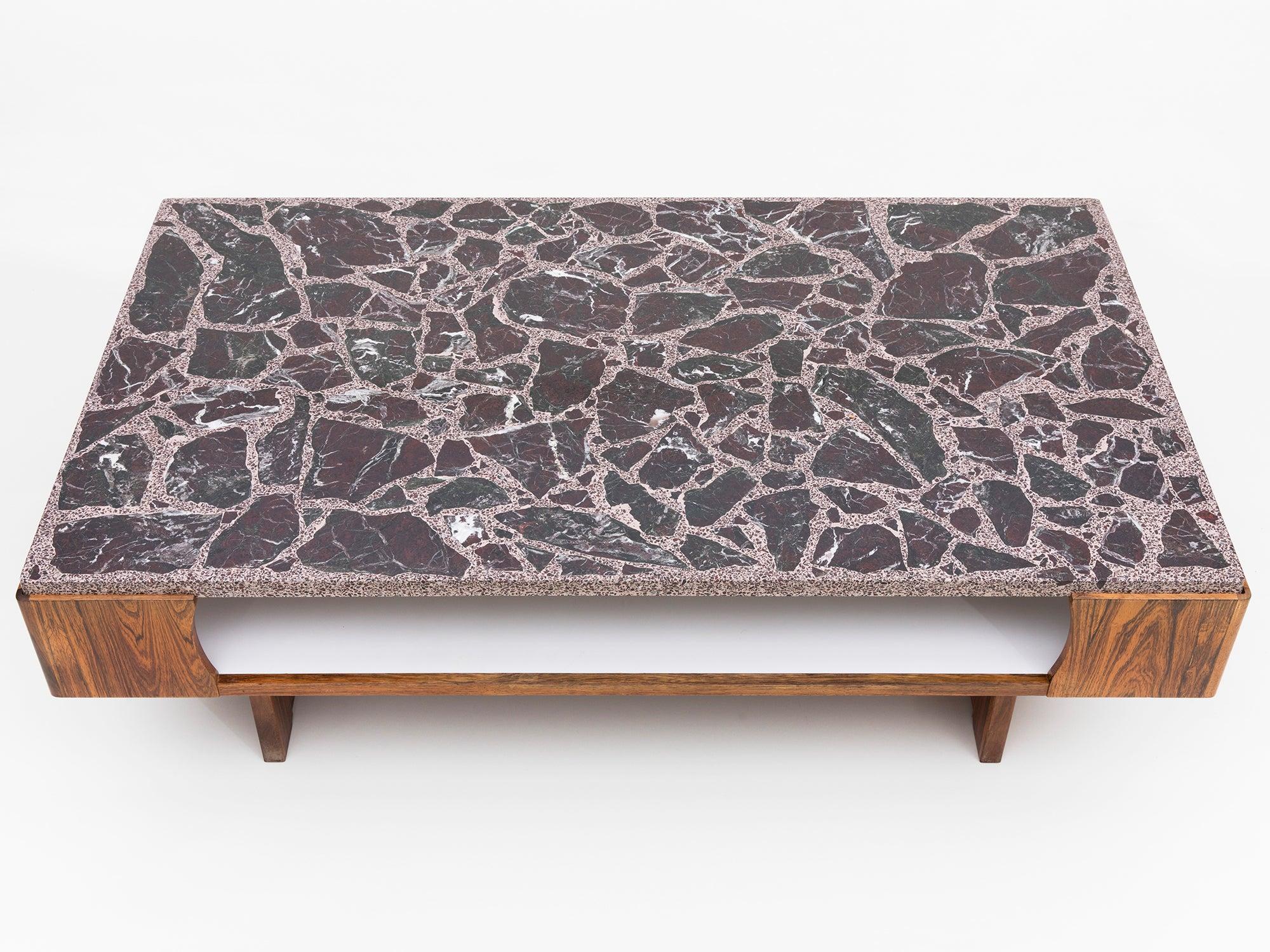 Stone Terrazzo Table by Erling Viksjø