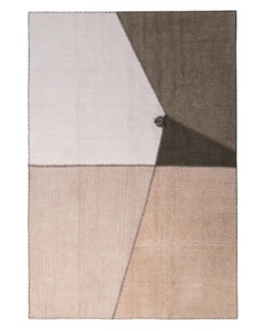 Earthy Tone Terre Nomadismi Rectangular 300 Hand-made Rug by Mohebban