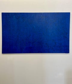 Large, Acrylic on Canvas, Blue, Shades of Blue