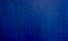 Large, Acrylic on Canvas, Blue, Shades of Blue