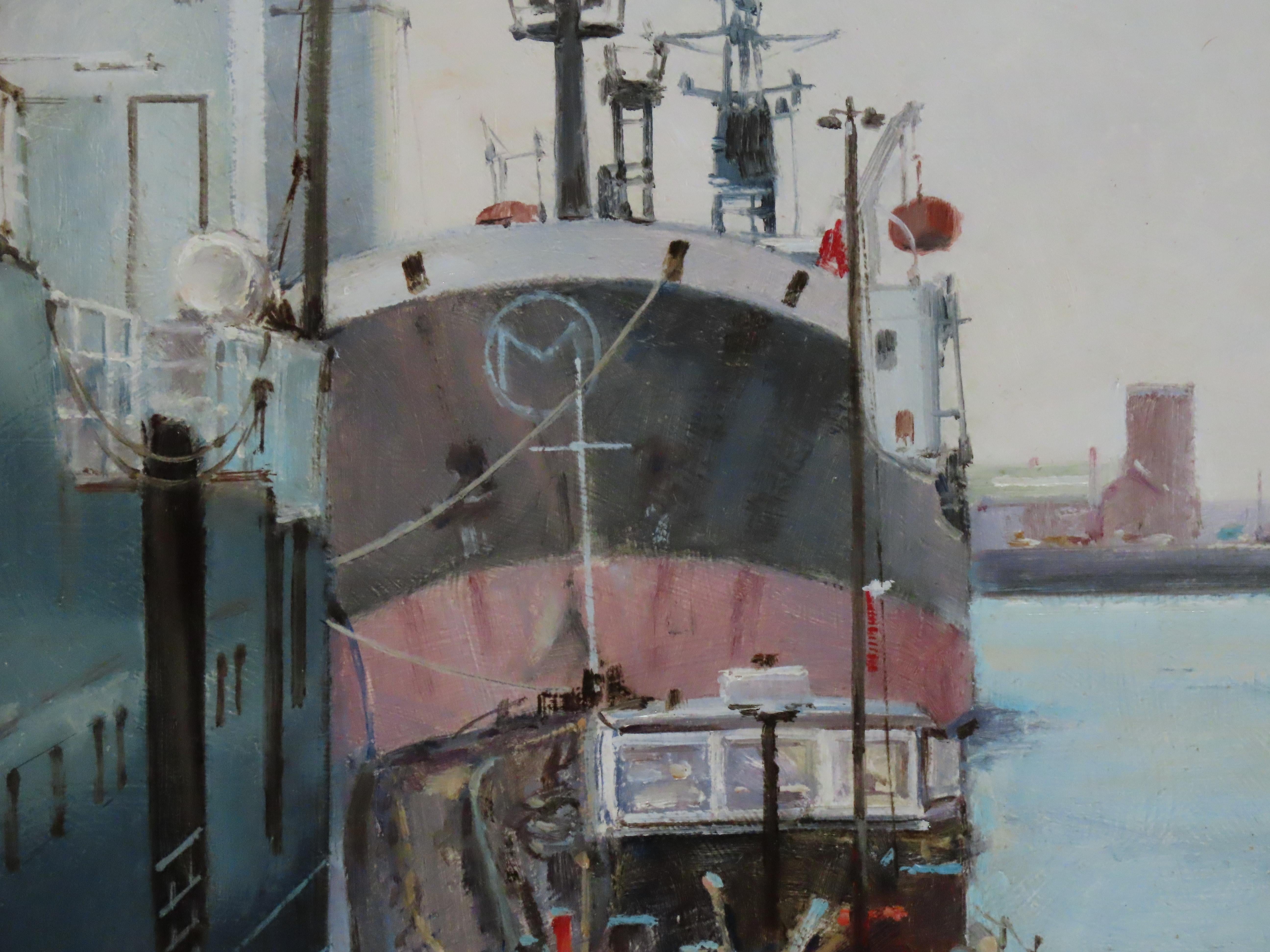 Original Oil on Board, Terrence Lionel Storey. 