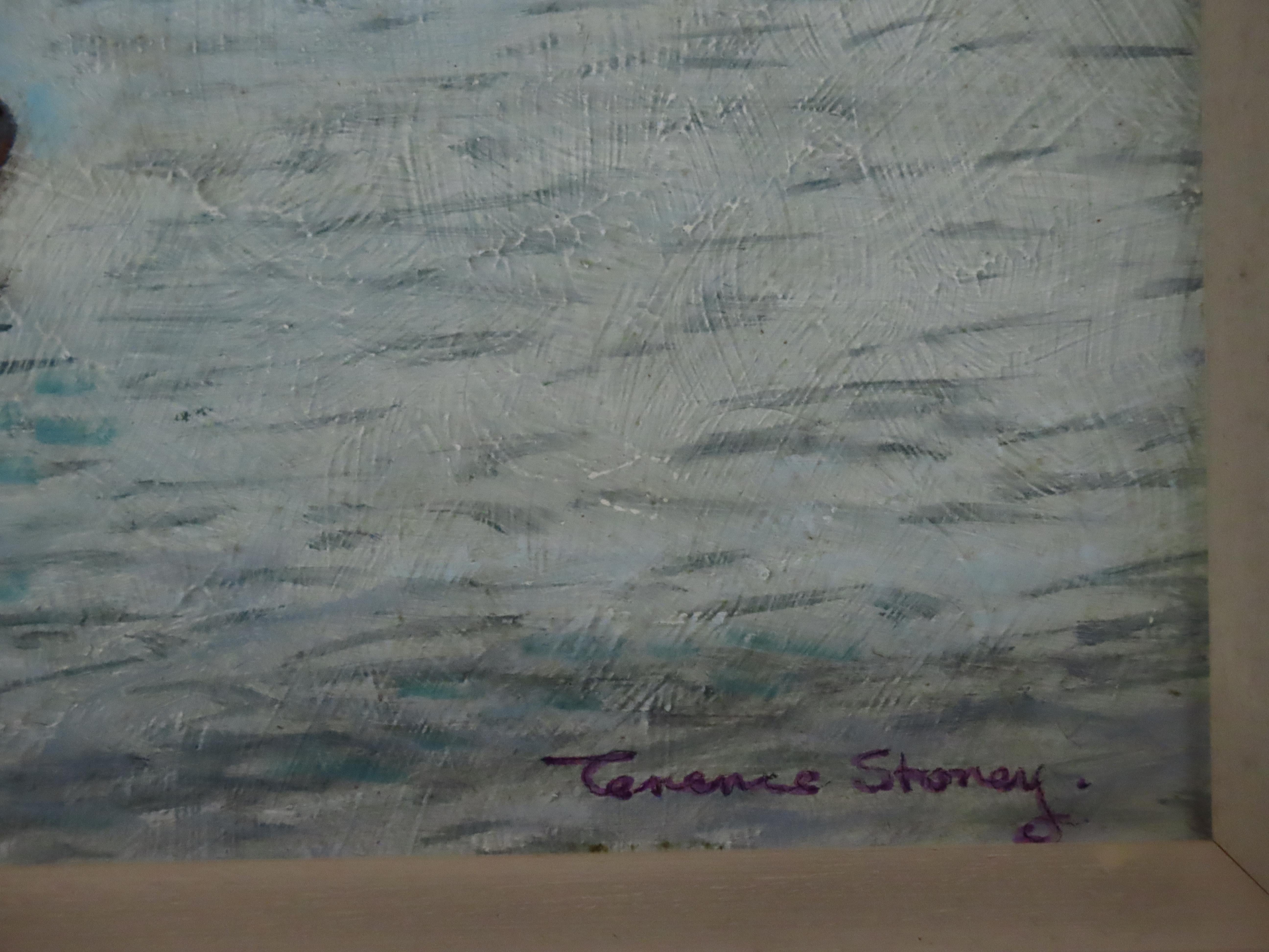 Original Oil on Board, Terrence Lionel Storey. 