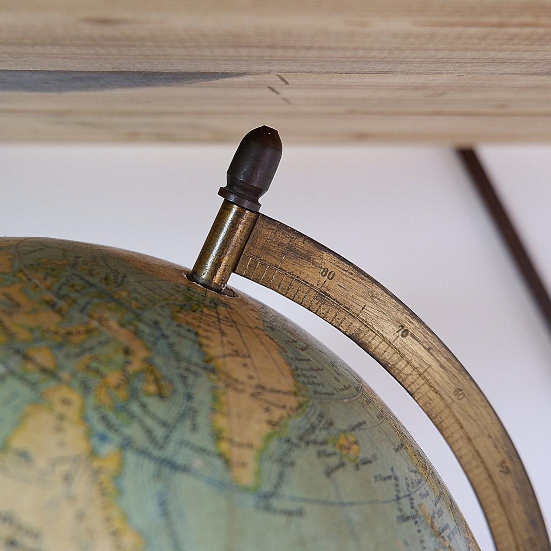 Globe terrestre de E.bertaux - 19° siècle De Paris 4