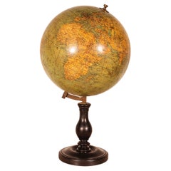 Vintage Terrestrial Globe By G. Thomas