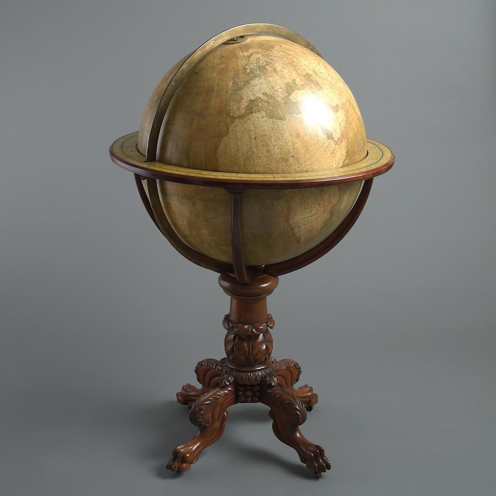 Terrestrial Globe by Johnston In Good Condition In London, GB