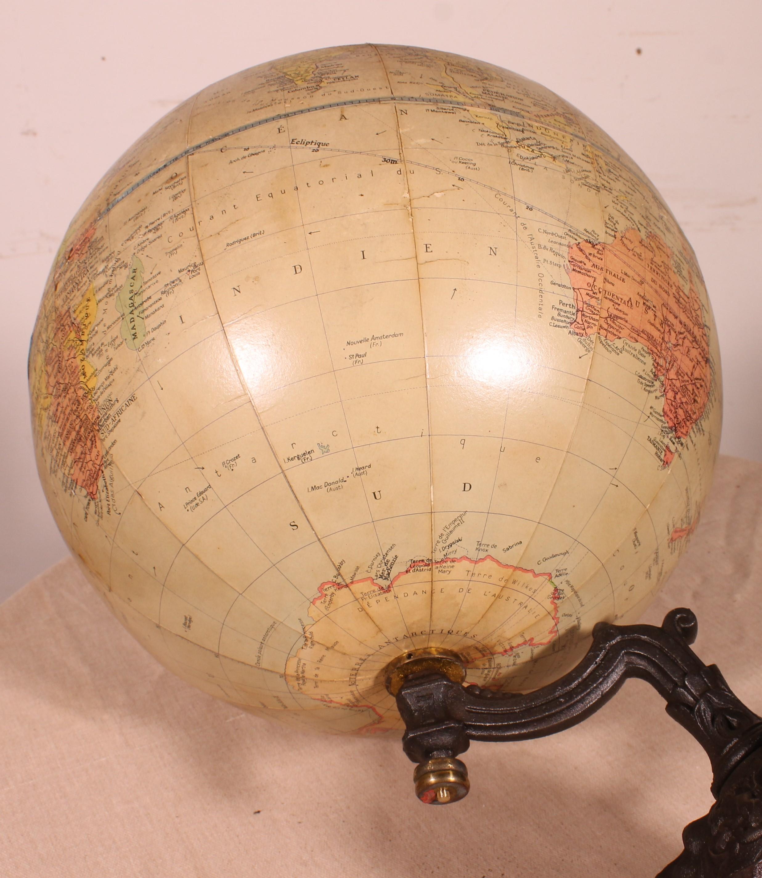 Terrestrial Globe By Philips For Sale 4