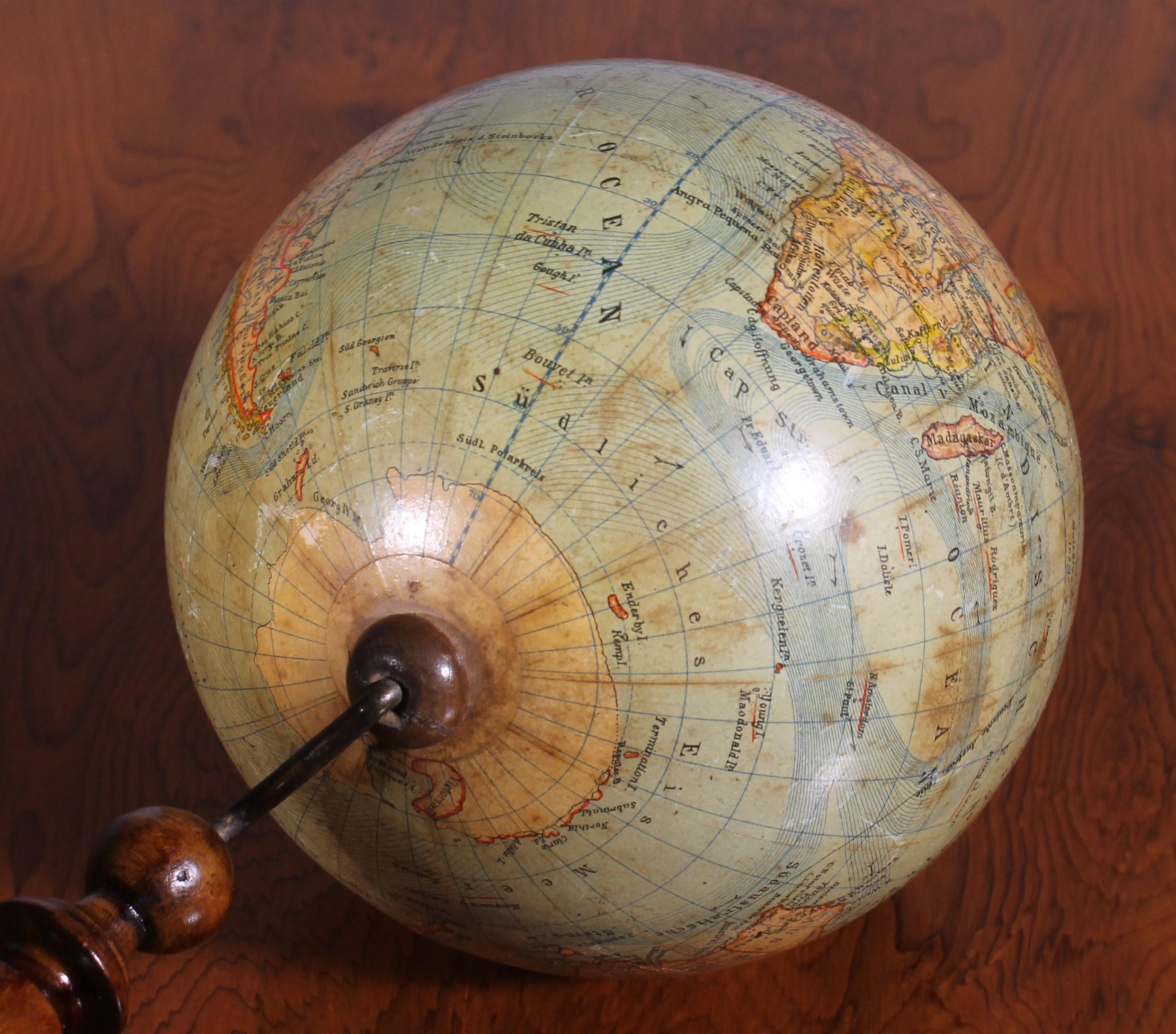Globe terrestre Erd globus - 19e siècle en vente 2