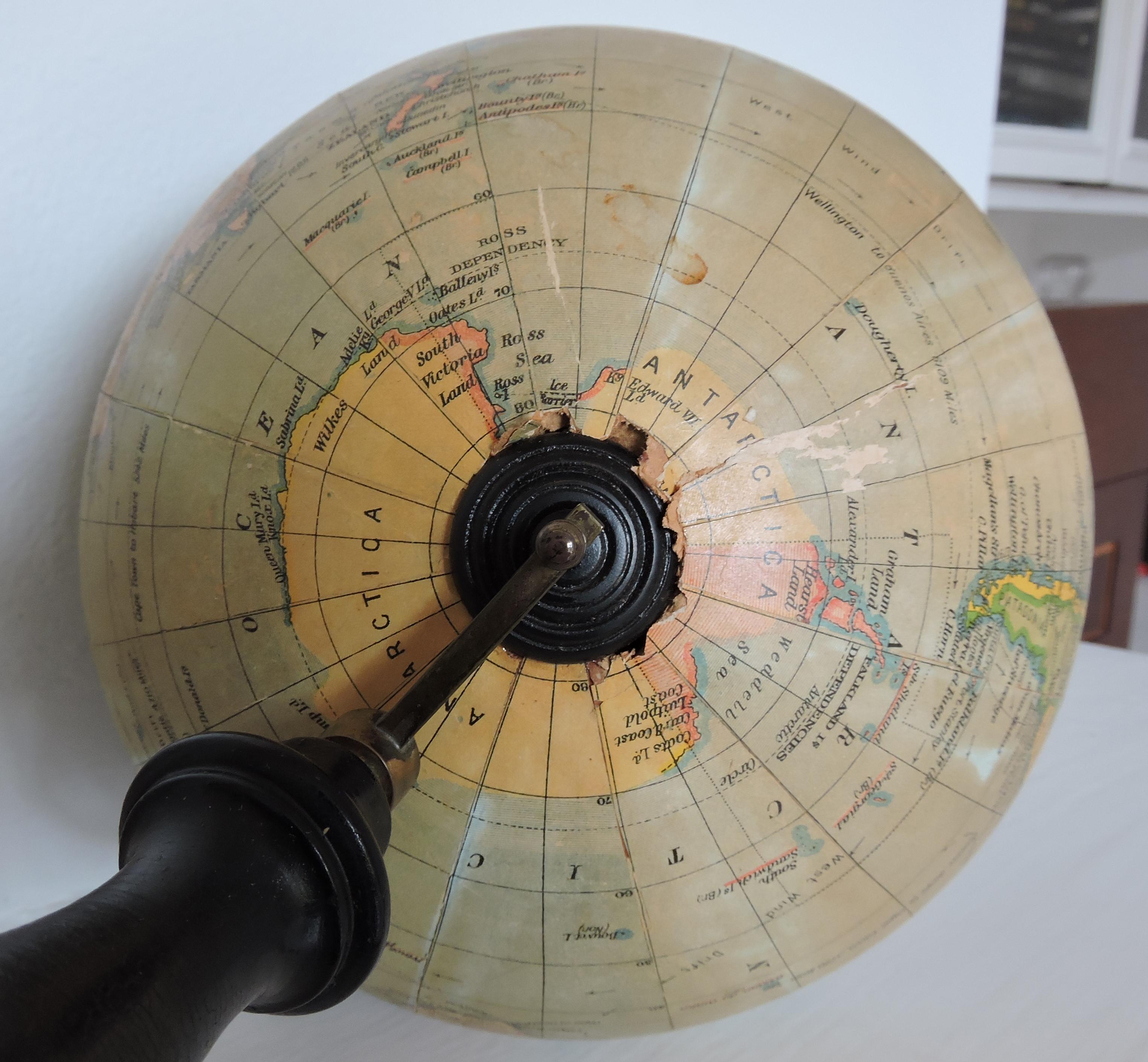 British Terrestrial Globe from Geographia, 1920s