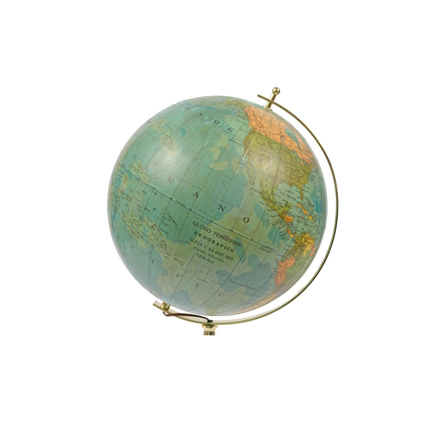 Terrestrial Globe Illuminated from the Inside, 1950s 1