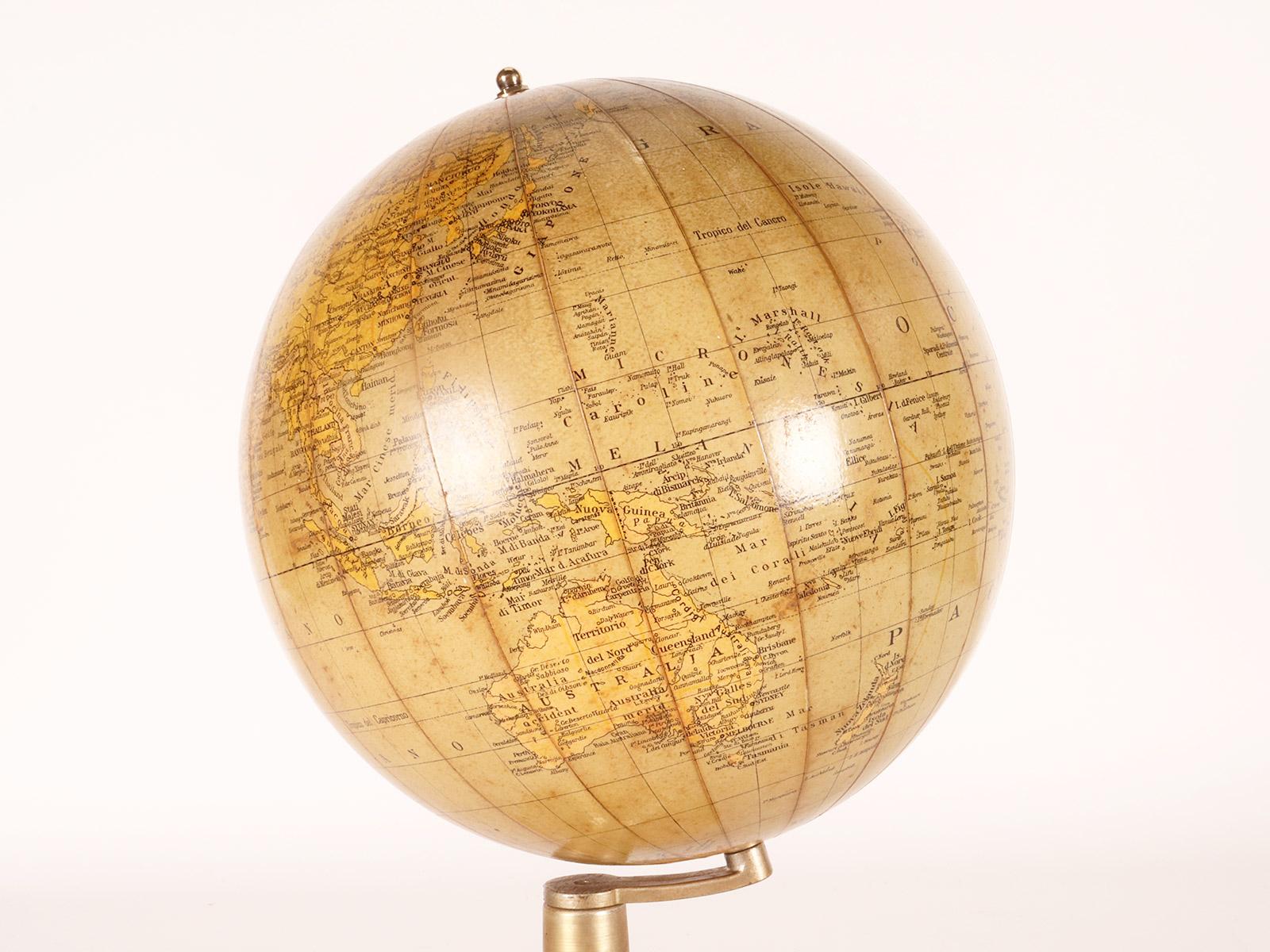Terrestrial globe, Italy 1940.  For Sale 1