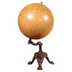 Terrestrial Globe L Windels Brussels -19° Century