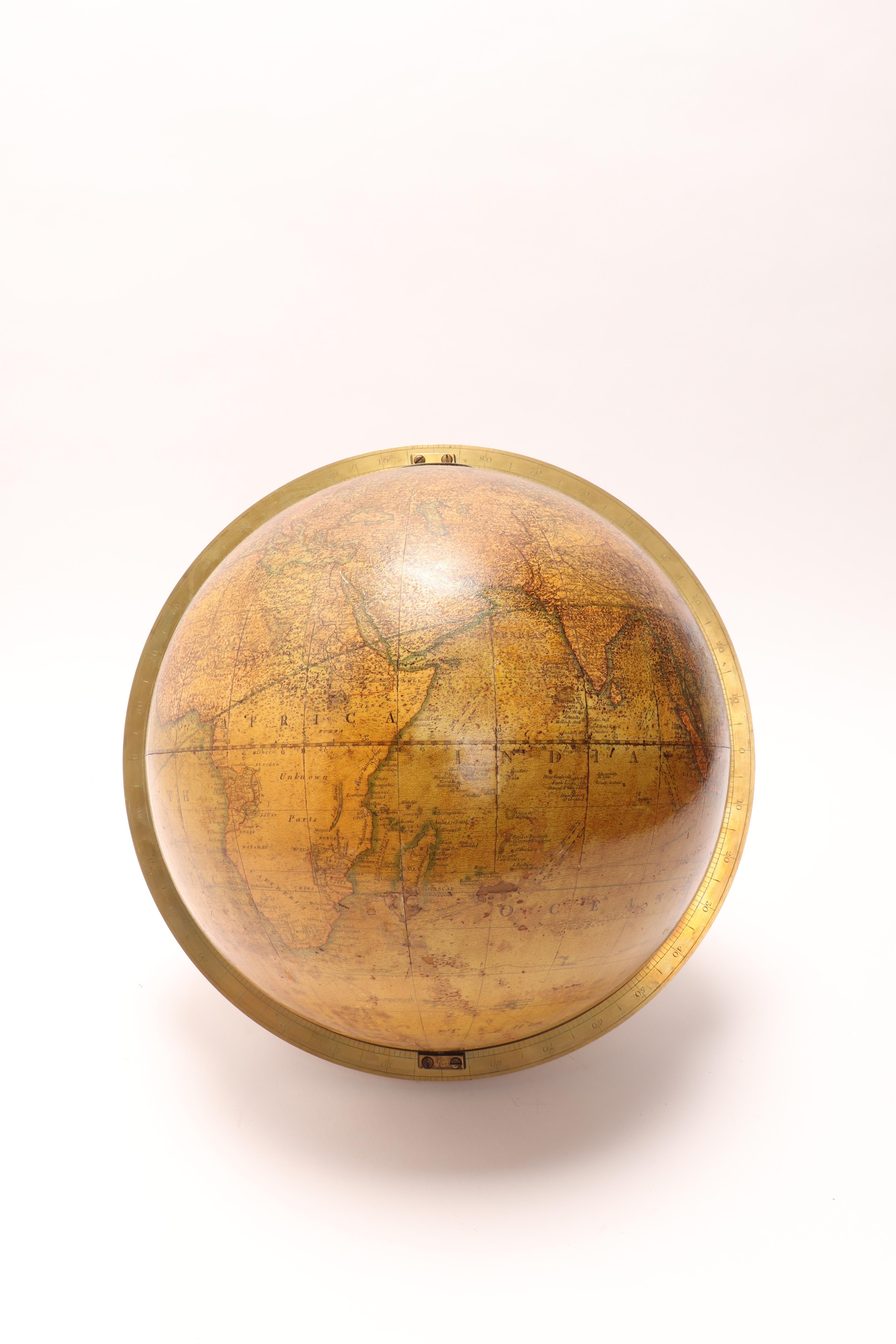 Terrestrial Globe Signed Cary, London, 1800 1