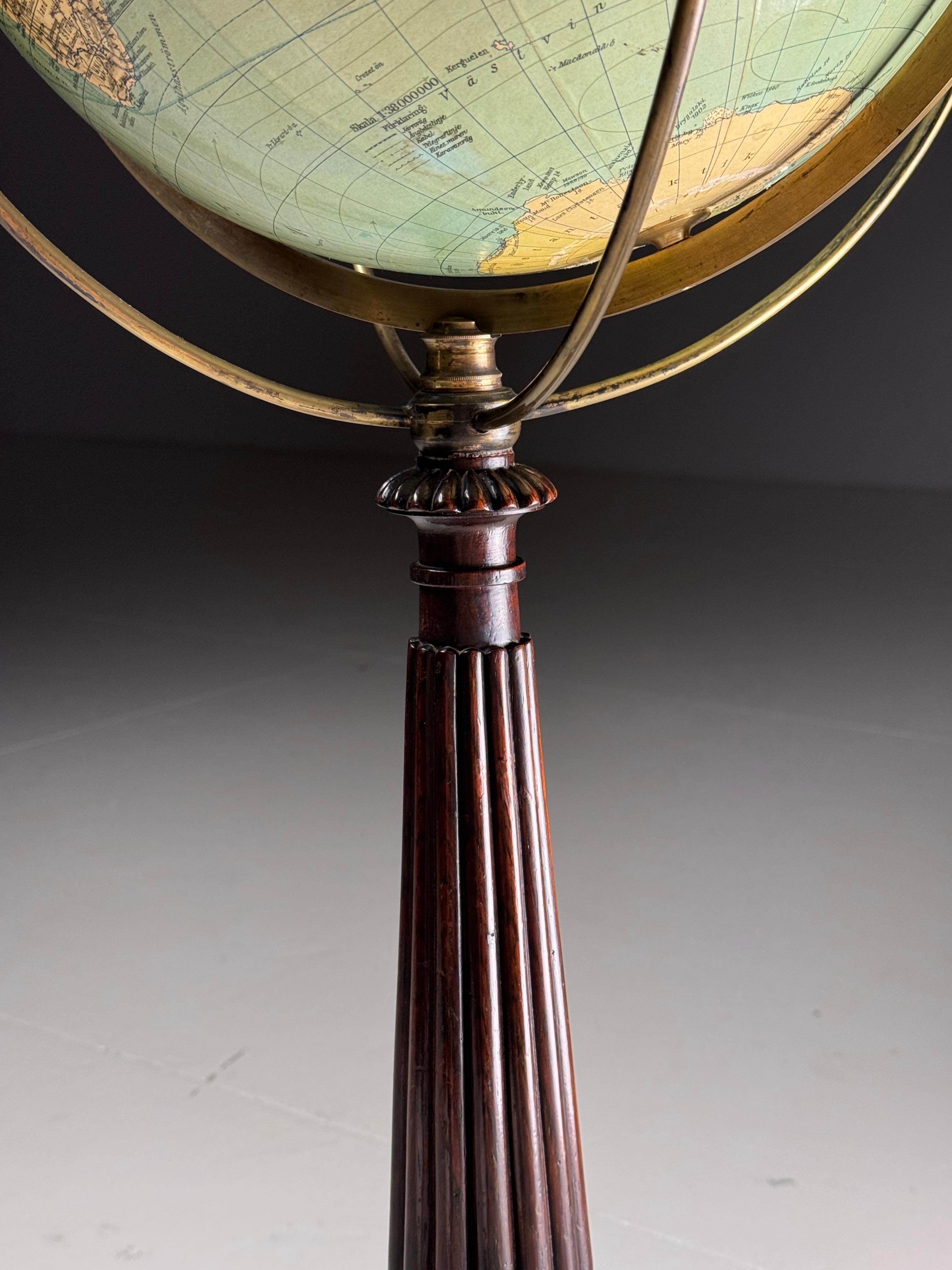 XIX secolo Globo Terrestre William Williams IV in vendita