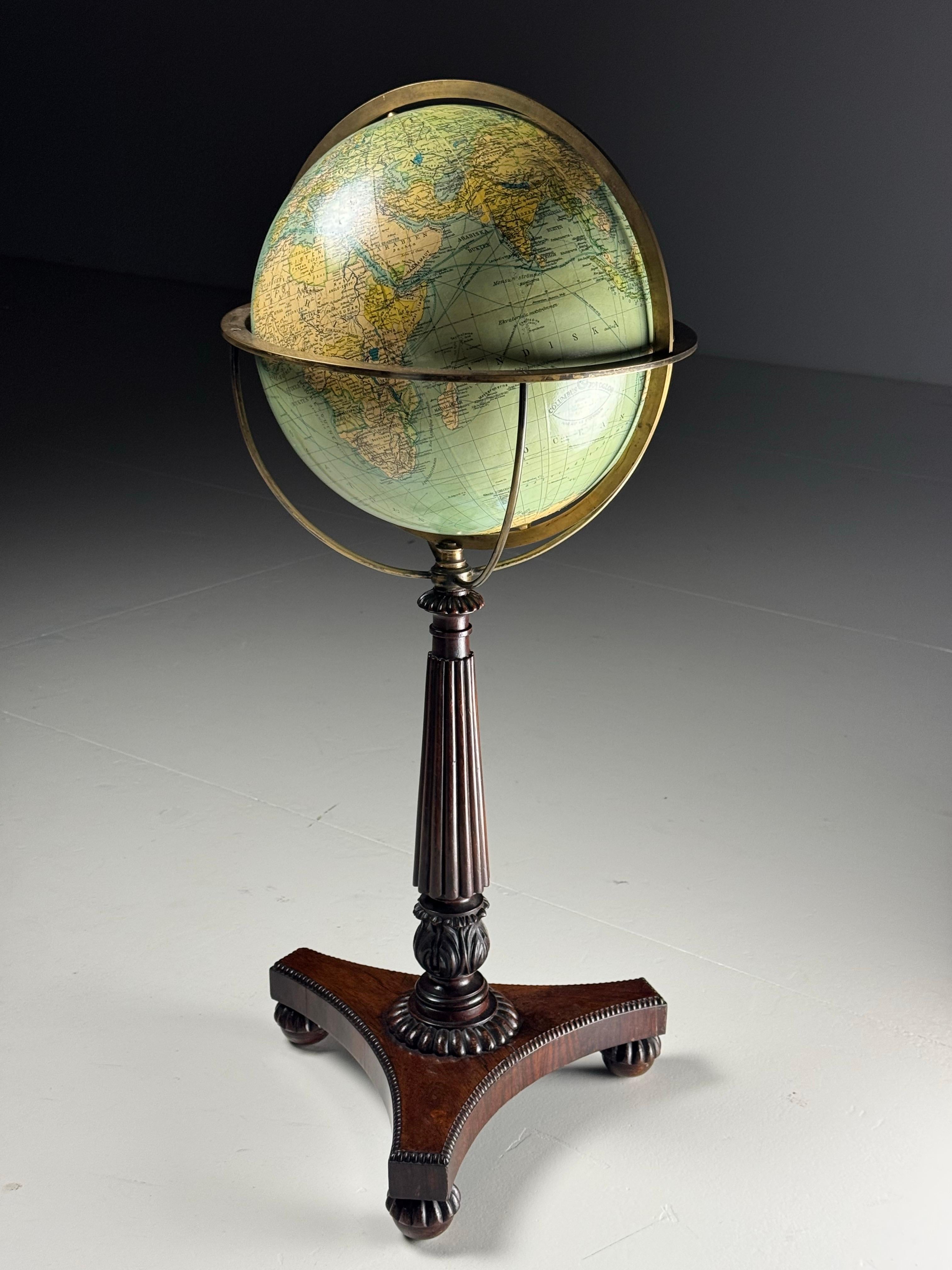 Globo Terrestre William Williams IV in vendita 2