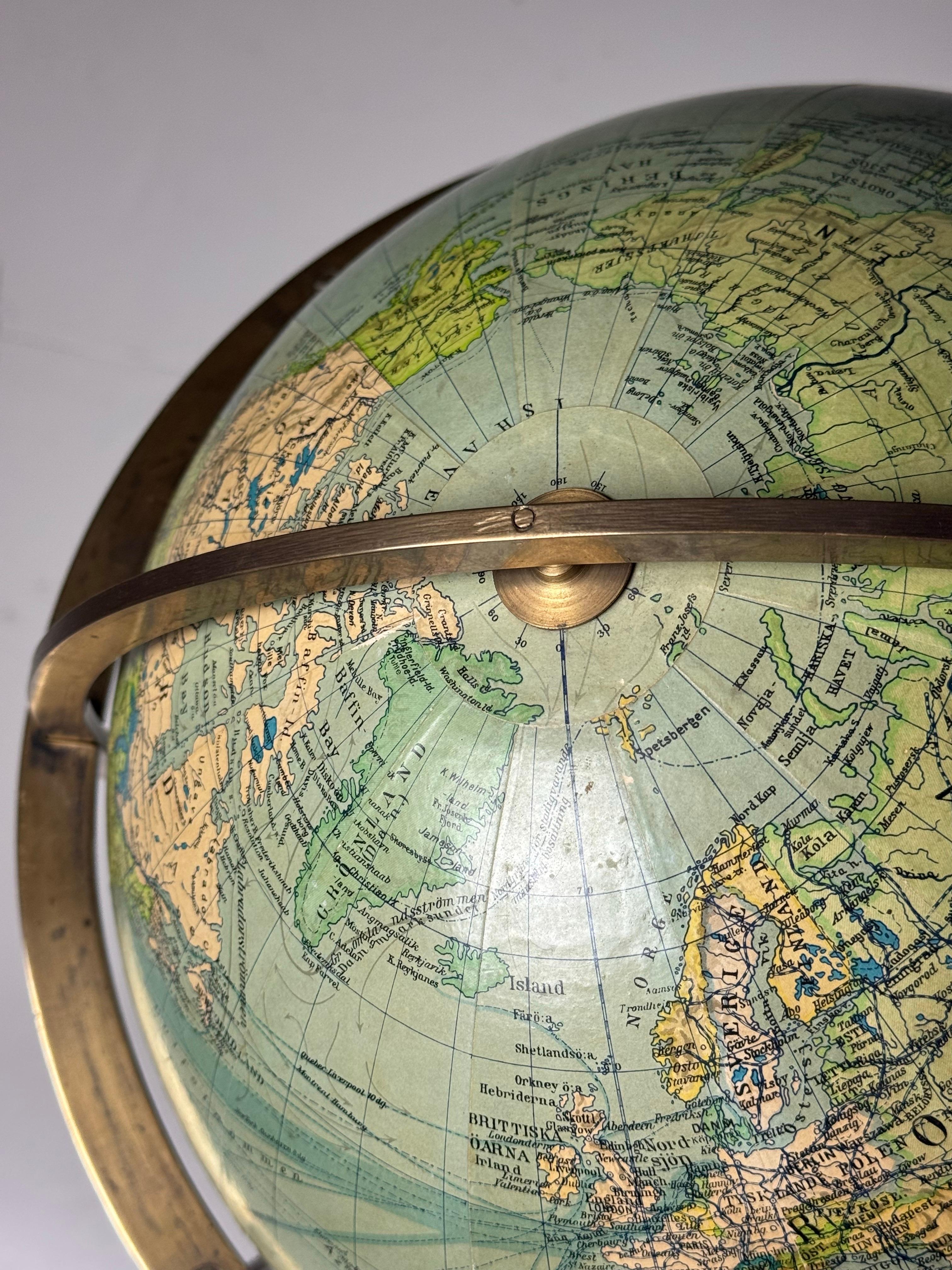 Globo Terrestre William Williams IV in vendita 3