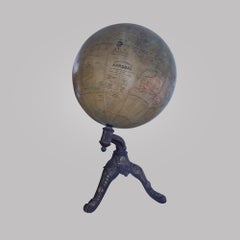 Terrestrial Globe World Mappemonde Napoleon Three