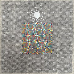 Farfalle, zebre e raggi di luna, Pittura astratta