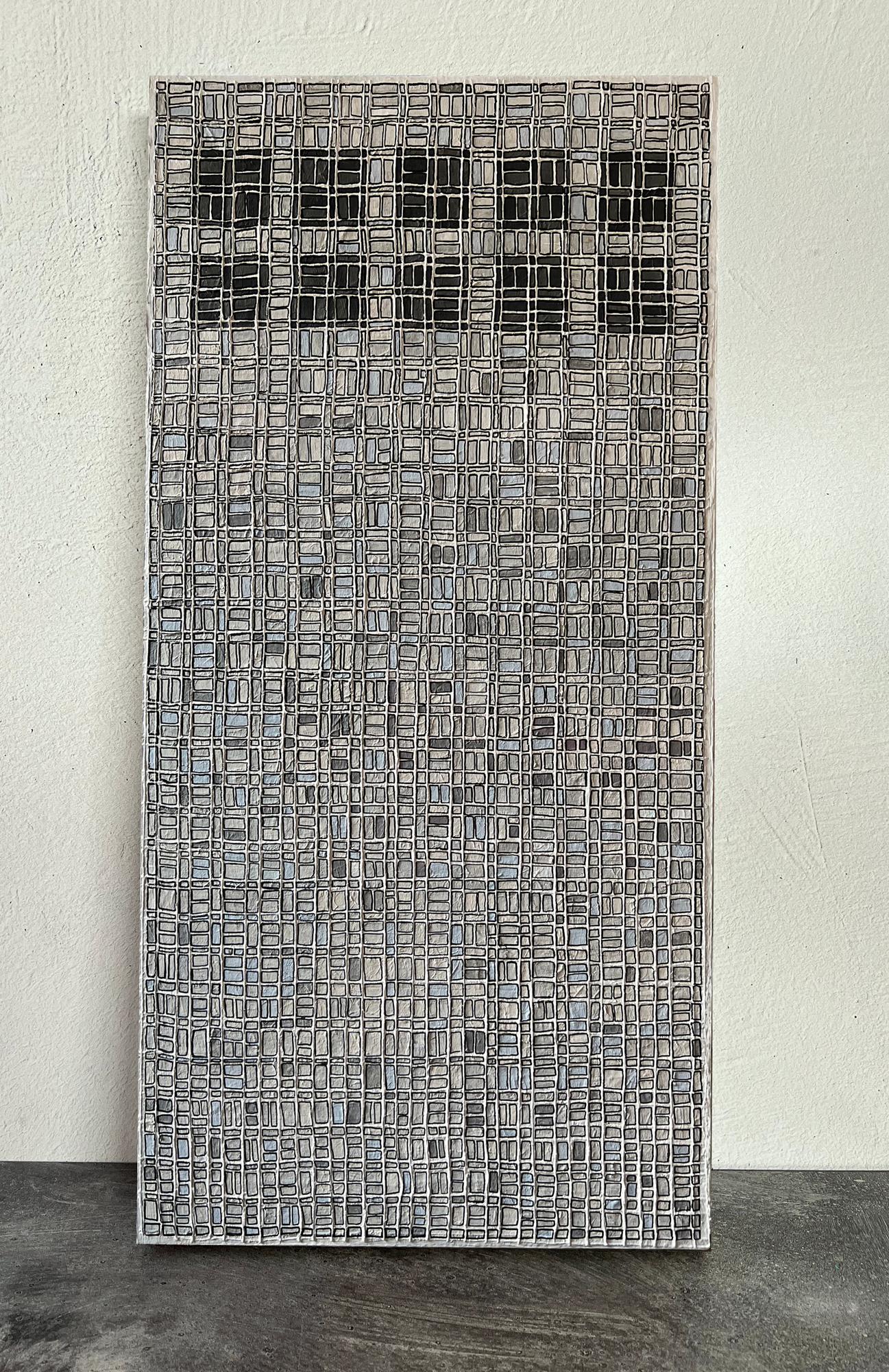 Dark Clerestory, Abstract Painting For Sale 1