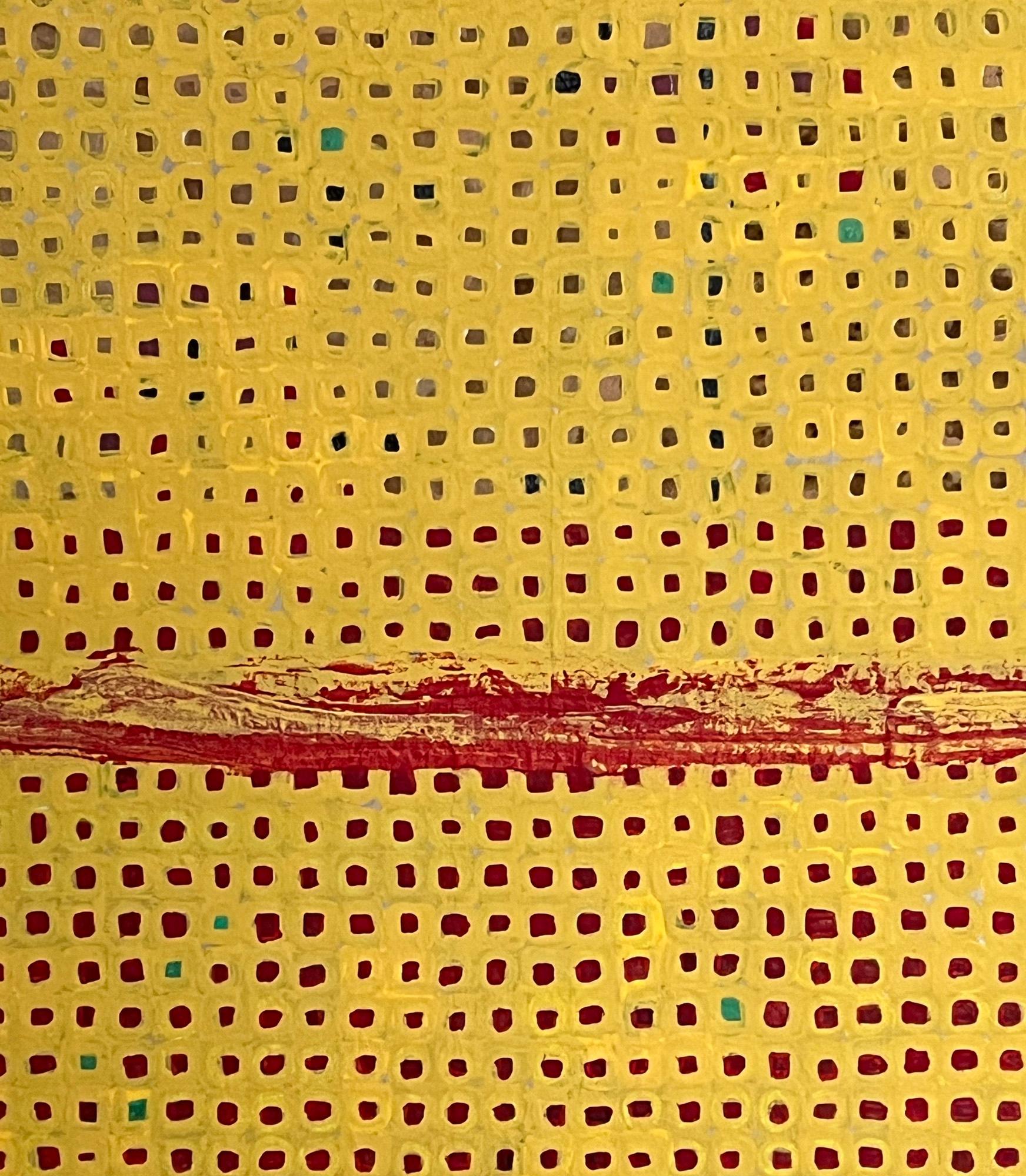 Saturazione estiva, pittura astratta in vendita 1