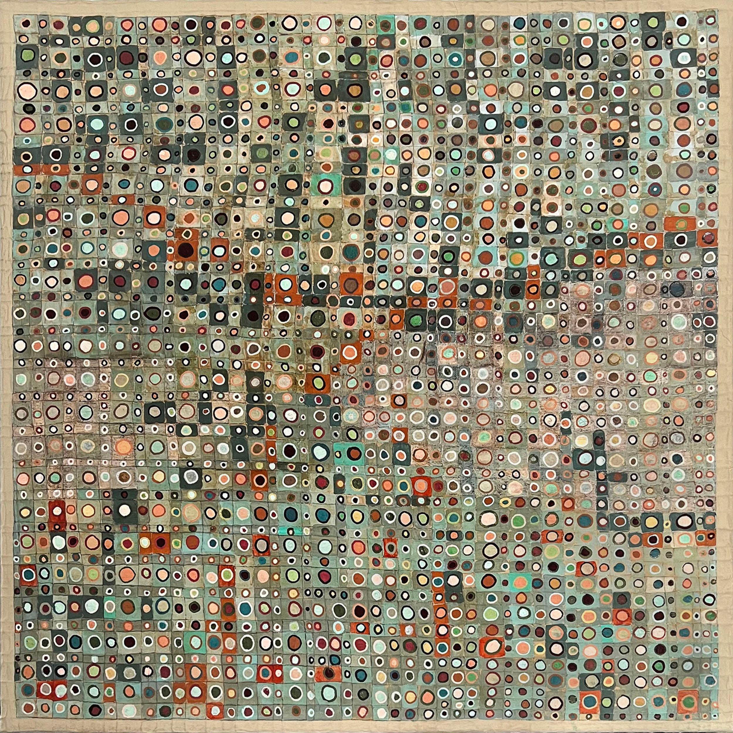 Tono Sobretono, Pintura Abstracta - Mixed Media Art de Terri Bell